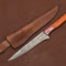 Custom HandForged Damascus Steel Knife Perfect For Chefs Hunters Campers 2