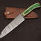 Damascus Steel Kitchen Fillet Knife  13 Handcrafted Blade For Outdoor  Indoor Use 0