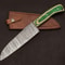 Damascus Steel Kitchen Fillet Knife 13 Handcrafted Blade For Outdoor Indoor Use 0