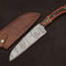 Handcrafted Damascus Steel Chef Knife 8 Fillet Blade With Pakka Wood Grip 2