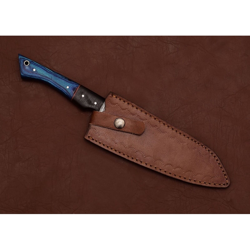 The Heritage Damascus Knife HandForged 13 Fillet Knife For True Craftsmen 3