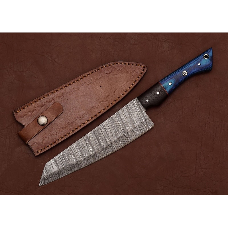 The Heritage Damascus Knife HandForged 13 Fillet Knife For True Craftsmen 0