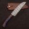 Elegant Handmade Damascus Steel Fillet Knife 8 Blade With Pakka Wood Handle 1