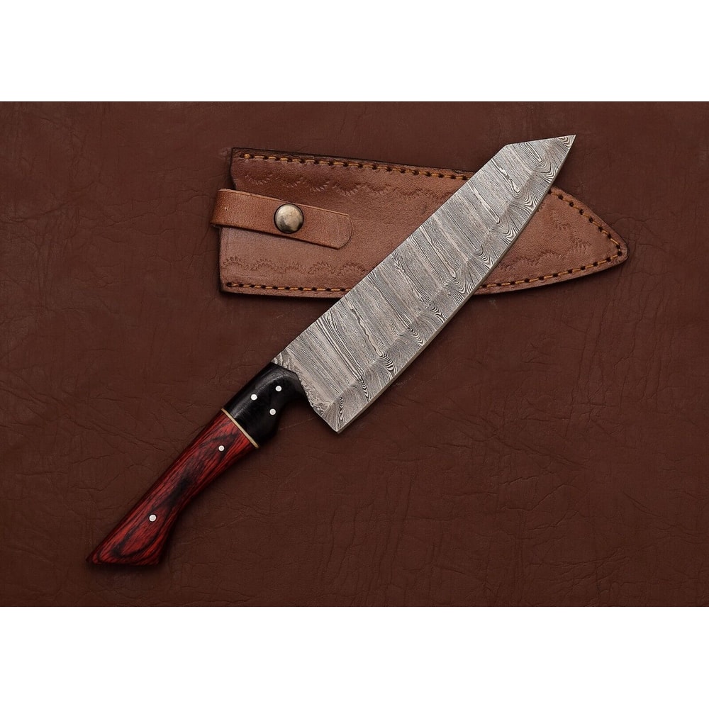 HandForged Damascus Chef Knife 13 Fillet Blade For Kitchen Adventure 1