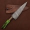 Damascus Steel Outdoor Chef Knife 13 HandForged Blade With Wood Handle 1