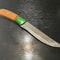 HighQuality Damascus Steel Chef Knife Wood Grip Leather Sheath 2