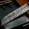 Custom Damascus Steel Hunting Knife Resin Handle Full Tang Design 2