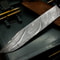 Artisan Damascus Steel Chef Knife Resin Handle Cowhide Leather Case 2