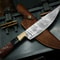 HandForged Damascus Steel Knife With Resin Handle For Kitchen Outdoor Use 1