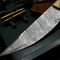 HandForged Damascus Steel Knife With Resin Handle For Kitchen Outdoor Use 3