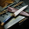Custom Handmade Damascus Knife Resin Handle For Chefs Hunters 3