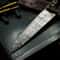 Custom Handmade Damascus Knife Resin Handle For Chefs Hunters 2