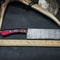 HandForged Damascus Steel Knife With Wooden Handle For Kitchen Outdoor Use 2