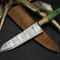 Professional Handmade Damascus Steel Chef Knife With Wooden Handle 0