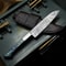 Elegant Handmade Damascus Steel Chef Knife With Wood Handle 1