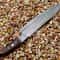 Custom Handmade Damascus Steel Chef Knife With Exotic Wood Handle 1
