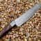Custom Handmade Damascus Steel Chef Knife With Exotic Wood Handle 3