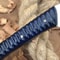 Custom Handmade Damascus Steel Kitchen Chef Knife With Blue Black Resin Thappa Handle 1