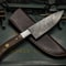 Handmade Damascus Kitchen Chef Knife Natural Wood Craft Handle 3