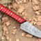 Custom Handmade Damascus Steel Kitchen Chef Knife With Red Resin Thappa Handle 1