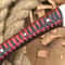 Handmade Damascus Steel Kitchen Chef Knife With Red Black Resin Handle 1