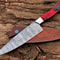 Handmade Damascus Steel Chef Knife With Premium Wood Handle 0