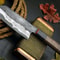 Damascus Steel Cooking Knife Handmade Chef Tool With Wood Grip 2