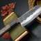 Damascus Steel Cooking Knife Handmade Chef Tool With Wood Grip 3