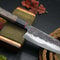 Damascus Steel Cooking Knife Handmade Chef Tool With Wood Grip 0