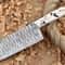 Handmade Damascus Steel Kitchen Chef Knife with Resin Handle