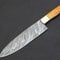 Premium Handmade Damascus Knife Camel Bone Craft Handle 2