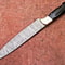 Custom Handmade Damascus Fillet Knife Resin Handle Sheath 2