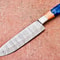 Custom Forged Damascus Knife Resin Handle For Grip Style 0
