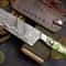 Handcrafted Damascus Chef Knife Resin Handle Balanced Design 1