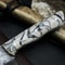 Elegant Damascus Steel Chef Knife Resin Grip Forged Blade 2
