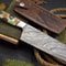 Artisan Forged Damascus Knife Resin Handle Collector Edition 0