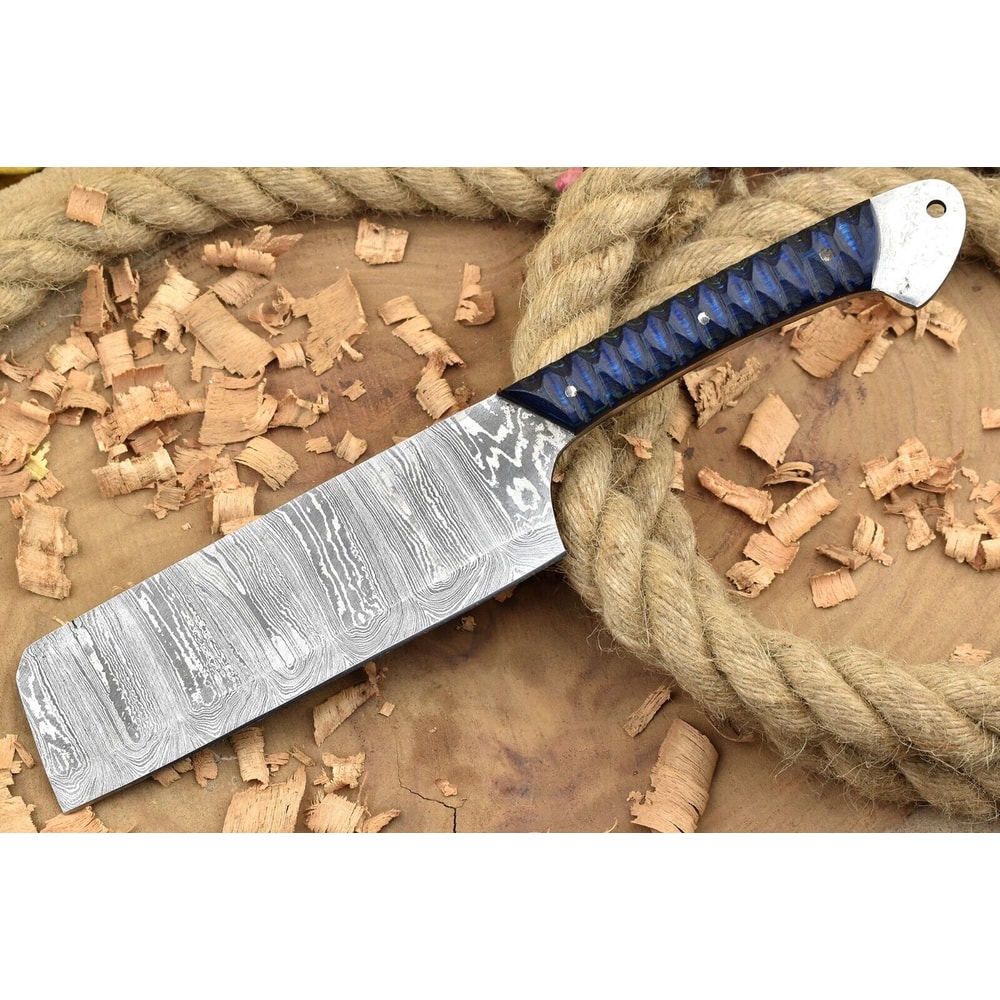 Damascus Steel Chef Knife Resin Wood Handle Gift Edition 0