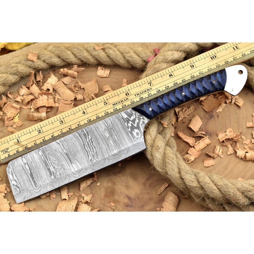 Damascus Steel Chef Knife Resin Wood Handle Gift Edition 3