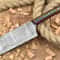 Premium Handmade Chef Knife Resin Wood Handle Craftsmanship 2