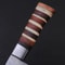 HandForged Damascus Steel Kitchen Knife Colored Wood Handle Design 2