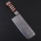 HandForged Damascus Steel Kitchen Knife Colored Wood Handle Design 3