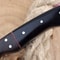 Handcrafted Damascus Steel Kitchen Knife Rosewood Handle Sheath Included 1