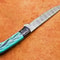 Custom Handmade Damascus Steel Chef Knife 13 Forged Kitchen Knife With Resin Handle 1