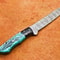 Custom Handmade Damascus Steel Chef Knife 13 Forged Kitchen Knife With Resin Handle 2