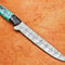 Custom Handmade Damascus Steel Chef Knife 13 Forged Kitchen Knife With Resin Handle 3