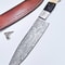 Premium Custom Damascus Steel Kitchen Knife Handmade Wooden Handle Chef Knife 3