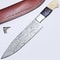Premium Custom Damascus Steel Kitchen Knife Handmade Wooden Handle Chef Knife 0