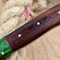 Custom Damascus Steel Kitchen Knife HandForged Chef Knife With Rosewood Handle 2