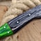 Premium Handmade Damascus Chef Knife Professional Kitchen Knife With Leather Sheath 1