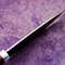 Hand Forged Damascus Steel Chef Knife With Wooden Handle  Leather Sheath 1